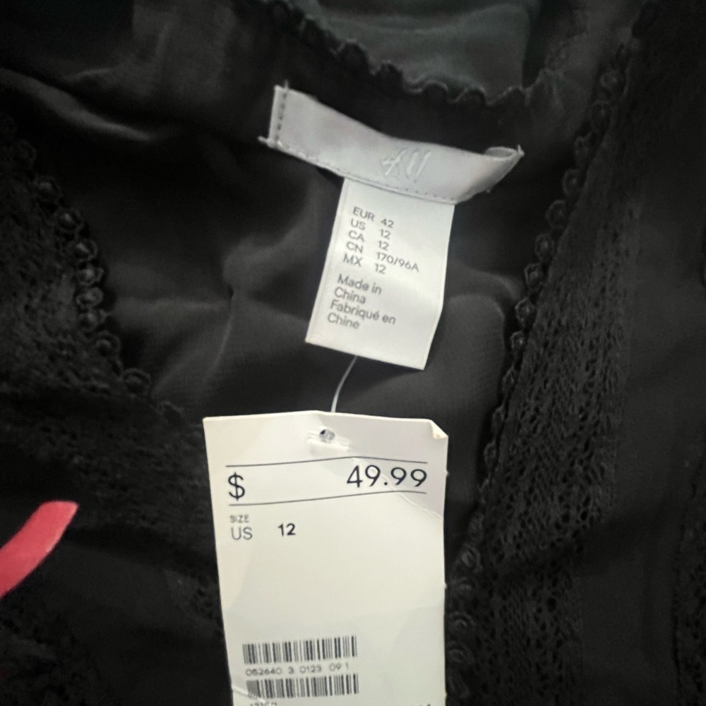 Black H&M dress